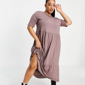 ASOS Mauve High Low Dress